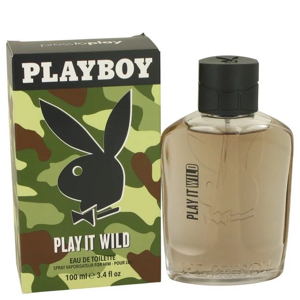 (3 pack) Playboy Play It Wild by Playboy Eau De Toilette Spray For Man