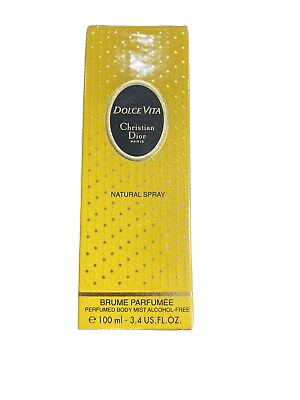 Dolce Vita Christian Dior Brume Parfume - Perfumed Body Mist Alcohol Free 100 ml / 3.4 FL. OZ. - Dior Perfume for Women