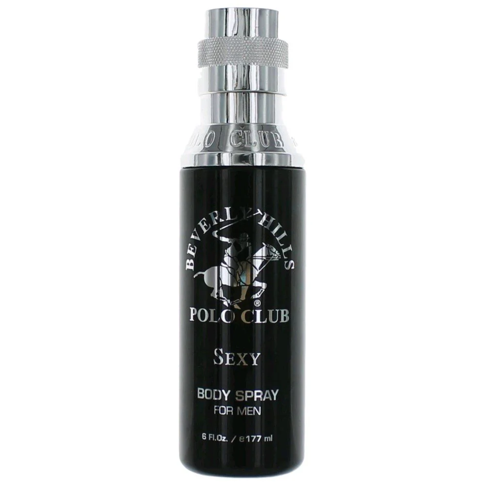 Polo Club SEXY By Beverly Hills Body Spray 177ml / 6 OZ. No Box For Man