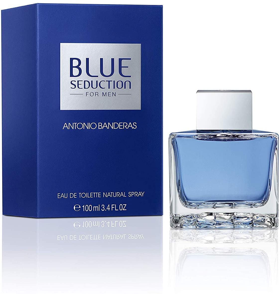 Antonio Banderas Blue Seduction Eau De Toilette Spray For Man